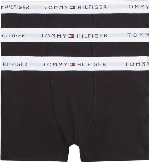 Tommy Hilfiger 3Pk Trunk Black 164 170