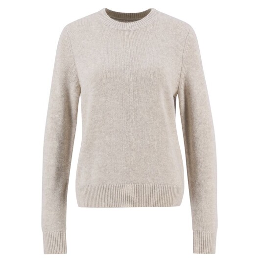 Barbour woodhouse strikkegenser oatmeal