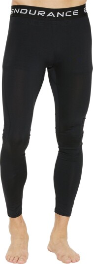 Endurance Power Baselayer Tights Herre Svart M