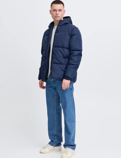 Blend Bhelwin Hood Jacket - Navy - M Blend Bhelwin Hood Jacket - Navy - M