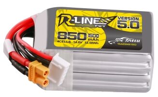 Tattu R-Line 4S 850mAh 150C LiPo Batteri XT30 for Fjernstyrte Kjøretøy Tattu R-Line 4S 850mAh 150C LiPo Batteri XT30 for Fjernstyrte Kjøretøy