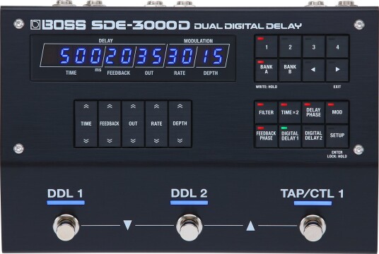 Boss Sde-3000d Dual Digital Delay