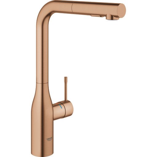 Grohe Essence blandebatteri m. L-kran og hånddusj (warm sunset) 706117113 Grohe Essence blandebatteri m. L-kran og hånddusj (warm sunset) 706117113
