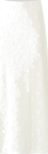 Gina Tricot - Maxi skjørt 3d Floral - Natur