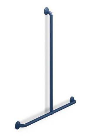 Pressalit Care Plus T støttehåndtak, 100x109 cm, blå