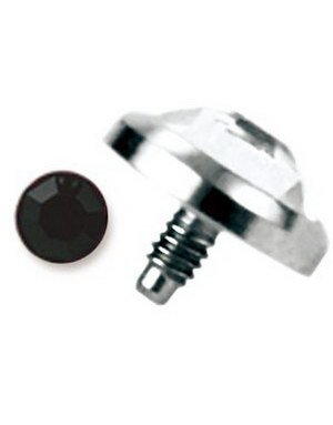 Aab Single Black Diamond Titan Dermal Anchor Kule