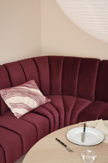 Jotex Kjøkkensofa Hjørnemodul Vinrød SANTOS 1745769040 Jotex Kjøkkensofa Hjørnemodul Vinrød SANTOS 1745769040