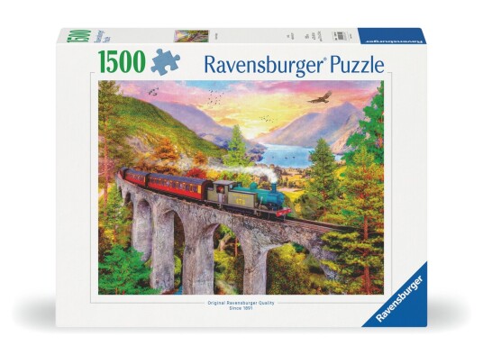 Puslespill 1500 Høst Viadukt Ravensburger Puslespill 1500 Høst Viadukt Ravensburger