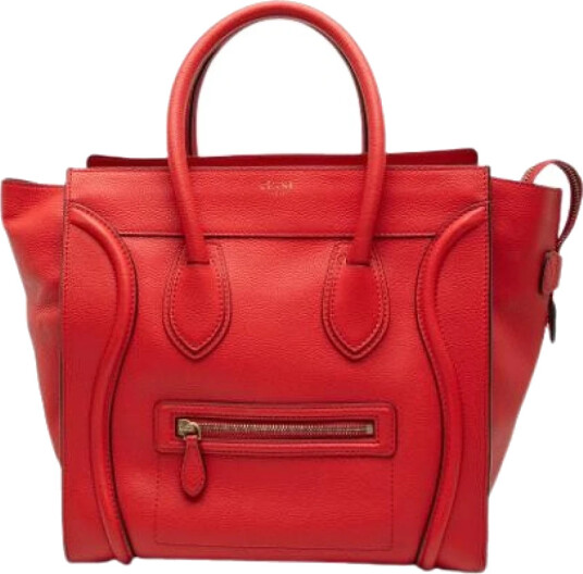 Celine Vintage Dame Rød Celine Vintage Dame Rød
