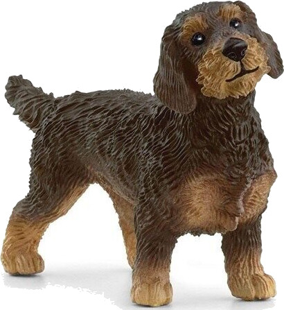 Schleich Wire-Haired Dachshund Figur Rød 3,8 cm Schleich Wire-Haired Dachshund Figur Rød 3,8 cm