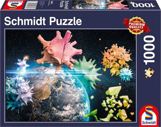 Schmidt Puzzles Puslespill 1000 Brikker Planet Earth Schmidt Puzzles Puslespill 1000 Brikker Planet Earth