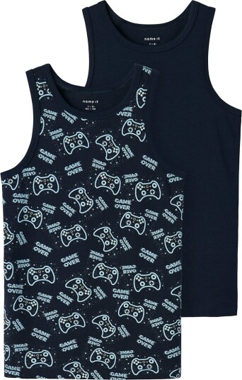 name it Nkmtank Top 2P Sapphire Game Noos Navy 158-164