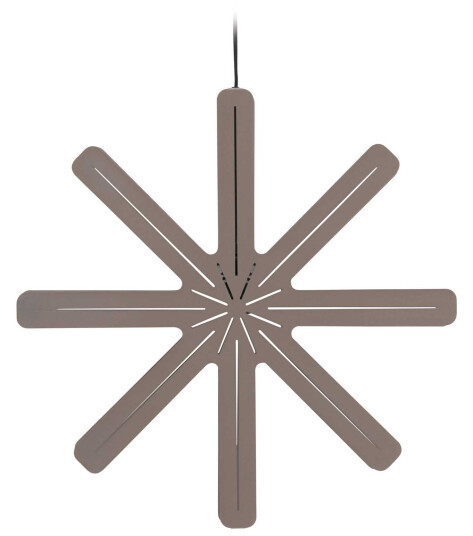 Venture Design Säfsen adventsstjerne Mokka 60 cm Brun