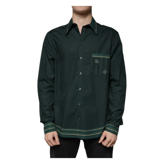 Dolce & Gabbana Herre Skjorter Grønn L