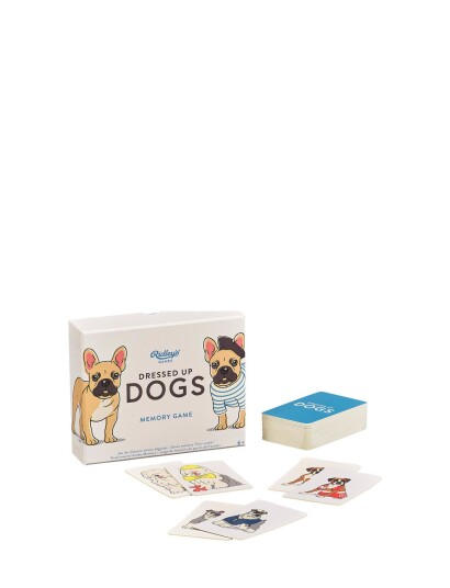 Ridley's Games Dress Up Dogs Memory Game White