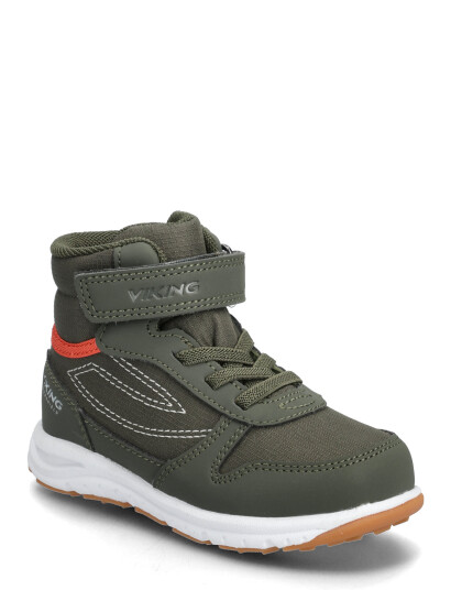 Viking Hovet Mid Wp 1V - Khaki green - 22