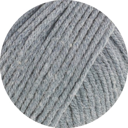 Lana Grossa Easy Cotton Garn Gråblått