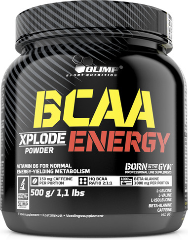 Olimp BCAA Energy Xplode Powder 500g Fruit Punch Olimp BCAA Energy Xplode Powder 500g Fruit Punch