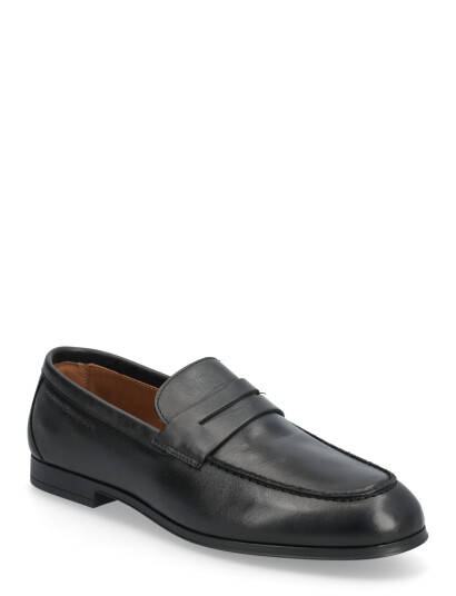 Tommy Hilfiger Flexible Slim Leather Loafer Black 40 Tommy Hilfiger Flexible Slim Leather Loafer Black 40