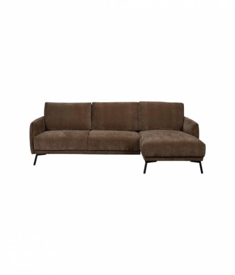 Dutchbone Harper Sofa m. højrevendt chaiselong, Coffee