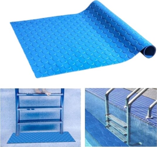 Bassengstige Matte 23×90cm Stigematte med Sklisikker Tekstur Bassengtrappematte Sklisikker Trinnpute Bassenggulvmatte for Bassengstiger og Baderom Bassengstige Matte 23×90cm Stigematte med Sklisikker Tekstur Bassengtrappematte Sklisikker Trinnpute Bassenggulvmatte for Bassengstiger og Baderom
