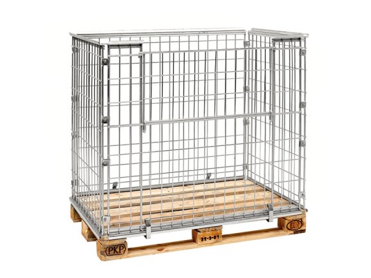 Palleramme 1200X800x1020mm Åbning På Langside Palleramme 1200X800x1020mm Åbning På Langside