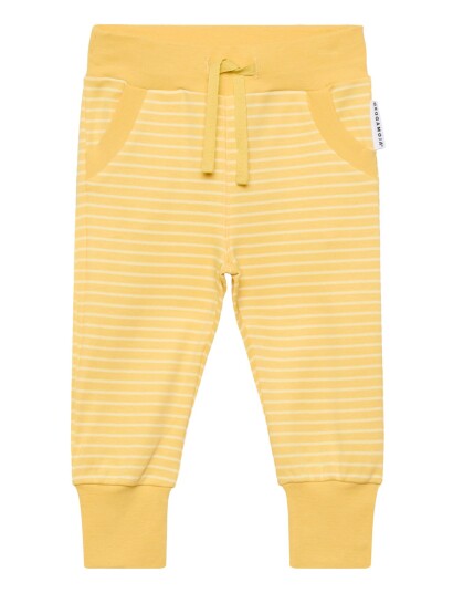 Geggamoja Long Pants Striped   Yellow   74/80