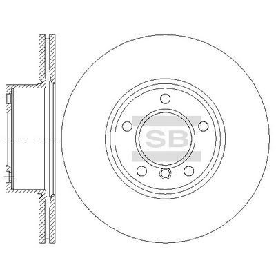 Bremseskive Hi-Q SD5208 Bremseskive Hi-Q SD5208