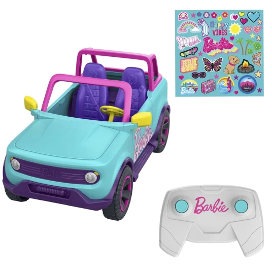 Hot Wheels Rc Barbie Suv 1:12