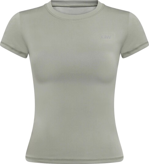 ICANIWILL Luxe Tee W DUSTY SAGE GREEN M