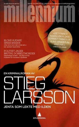 Jenta Som Lekte Med Ilden Av Stieg Larsson