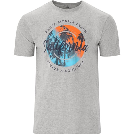 Cruz  Edmund M SS T shirt Light Grey Melange Light Grey Melange M
