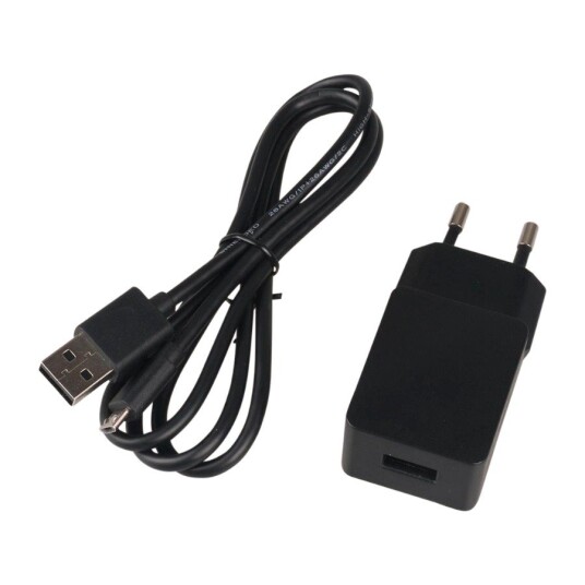 ELETRA WALL CHARGER + 1M MUSB BK