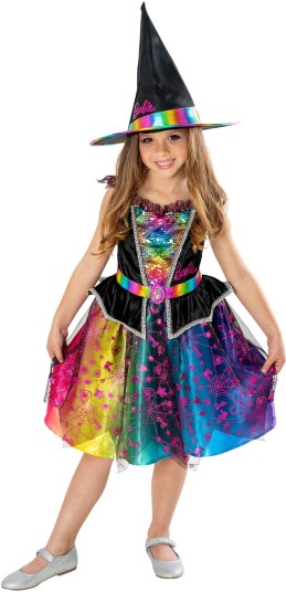 Barbie Pretty Witch Kostyme med Lue 7-8 år