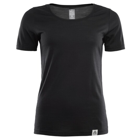 Aclima Lightwool T-Shirt Woman Dame 123 Jet Black XL