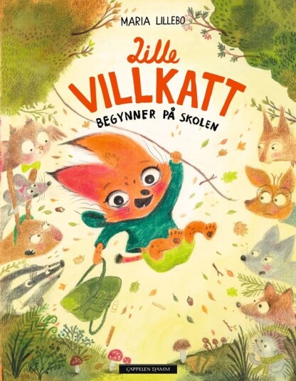 Lille Villkatt begynner på skolen Lille Villkatt begynner på skolen