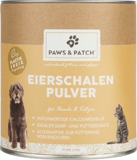 Paws & Patch Eggeskallpulver Sparepakke 2 X 500 G