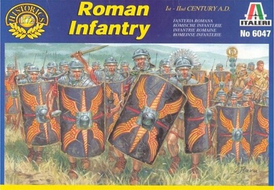 Italeri Romersk Infanteri Cæsars Krigerfigurer 1:72 Italeri Romersk Infanteri Cæsars Krigerfigurer 1:72