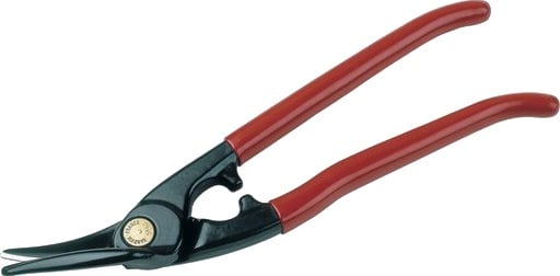 Bahco 584D Platesaks 280 mm venstre med tannet blad