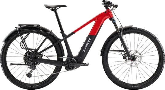 Trek Powerfly+ 4 Equipped Elsykkel Gen 5 Gloss Radioactive Red/Matte Dark M