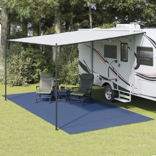 vidaXL Campingmatte blå 6x3 m