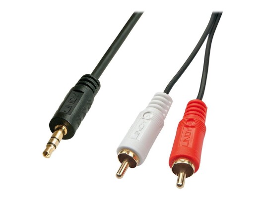 Lindy Premium 10 m Lydkabel RCA Hankjønn Gullplaterte