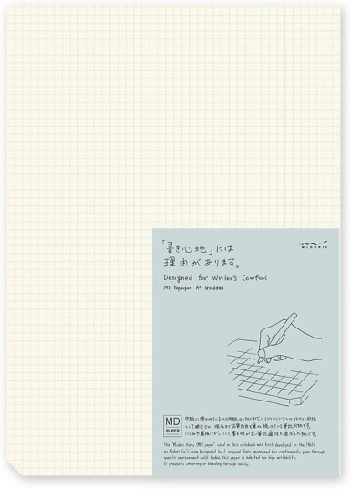Midori Md Paper Pad Grid A4
