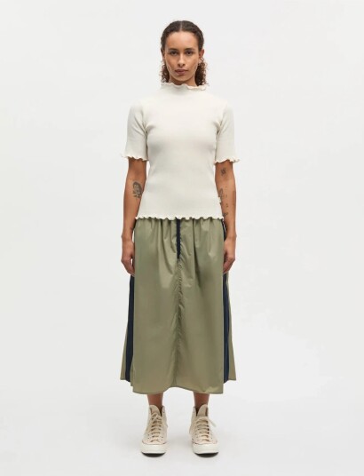 Mads Nørgaard 4X2 Teco Trine Tee   Cream   S