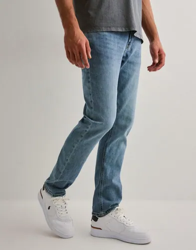 Jack & Jones Jjiclark Jjoriginal Am 416 Noos Straight leg jeans Blå
