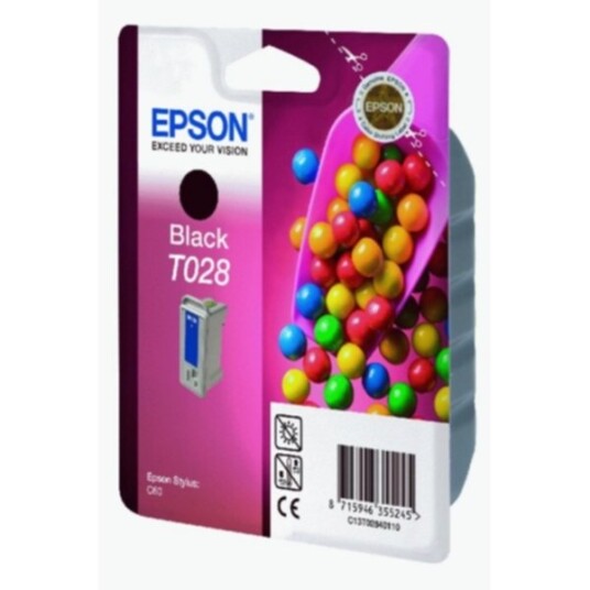 Epson T028 Epson T028 Blekkpatron svart Epson T028 Epson T028 Blekkpatron svart
