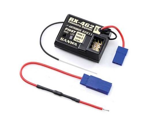 Sanwa RX-462 TELEMETRY SYSTEM RECIEVER FOR MT-4 Sanwa RX-462 TELEMETRY SYSTEM RECIEVER FOR MT-4