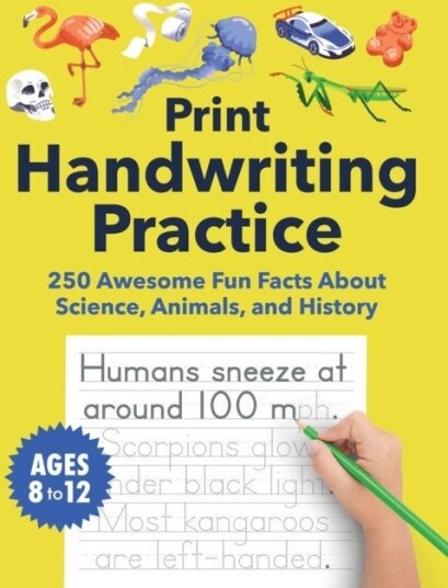 Print Handwriting Practice for Kids 8 12