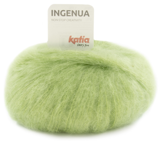 Katia  Katia Garn Ingenua Whitish Green 78 50g