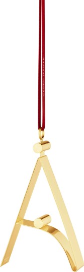 Julepynt 18k Gullplettert, Aa